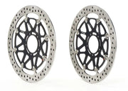 Brembo BRAKE ROTOR KIT T-DRIVE UPGRADE LINE - Front, Black, Silver, Stainless Steel - 208A98511