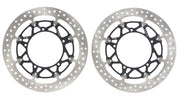 Brembo BRAKE ROTOR KIT T-DRIVE UPGRADE LINE - Front, Black, Silver, Stainless Steel - 208A98548
