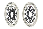Brembo BRAKE ROTOR KIT T-DRIVE UPGRADE LINE - Front, Black, Silver, Stainless Steel - 208C89011