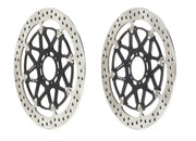 Brembo BRAKE ROTOR KIT T-DRIVE UPGRADE LINE - Front, Black, Silver, Stainless Steel - 208C89025