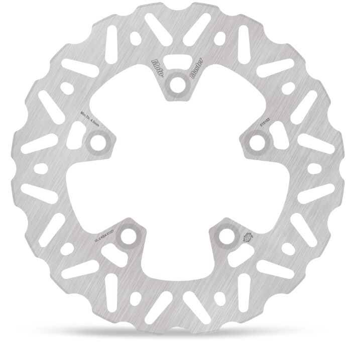 Moto-Master Nitro Series Brake Disc - Stainless Steel - One Piece (Fixed) - 510102
