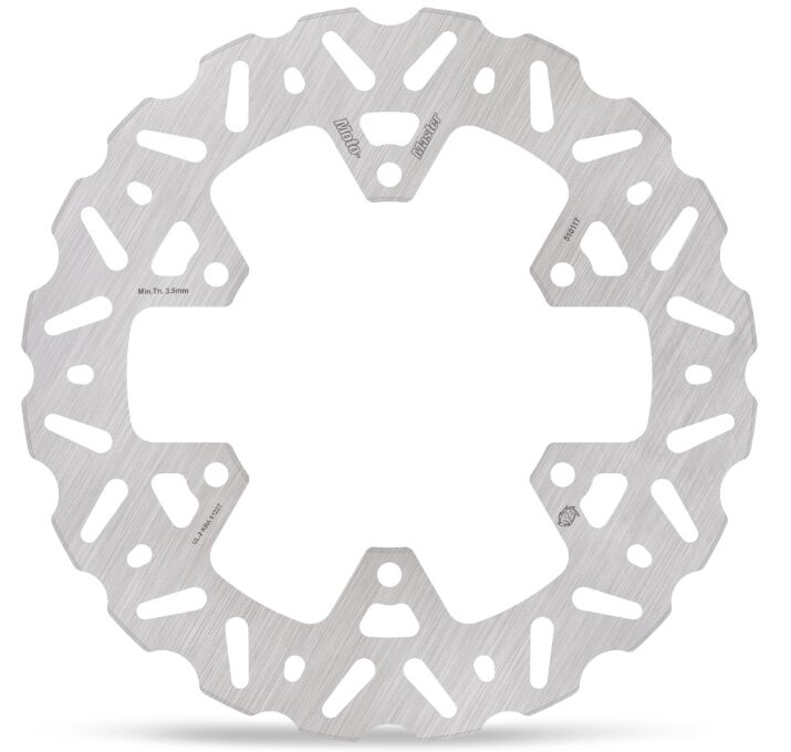 Moto-Master Nitro Series Brake Disc - Stainless Steel - One Piece (Fixed) - 510117