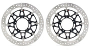 Brembo BRAKE ROTOR KIT T-DRIVE UPGRADE LINE - Front, Black, Stainless Steel
