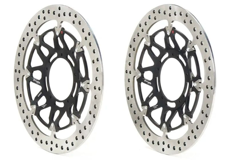 Brembo BRAKE ROTOR KIT T-DRIVE UPGRADE LINE - Front, Black, Stainless Steel