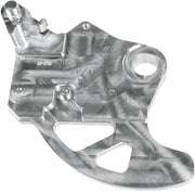 Moose Offroad Hard-parts Pro Shark Fin Disc Protector with Brake Carrier - Rear, Silver - 33-073