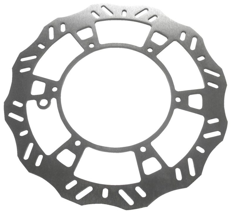 Moose Offroad Hard-parts Steel Rotor - Front, Silver, Stainless Steel - 1711-FR-SUZ02