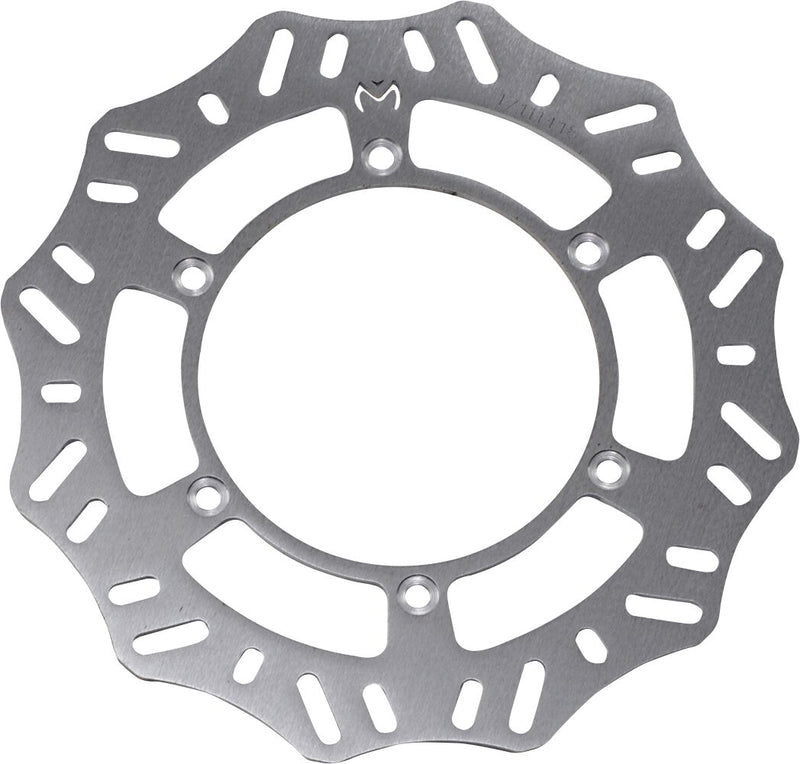 Moose Offroad Hard-parts Standard Brake Rotor - Rear, One Piece (Fixed) - 1711-RR-GAS01