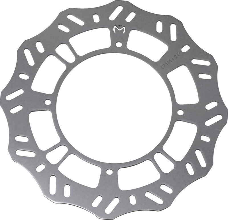 Moose Offroad Hard-parts Standard Brake Rotor - Rear, One Piece (Fixed) - 1711-RR-HOND02