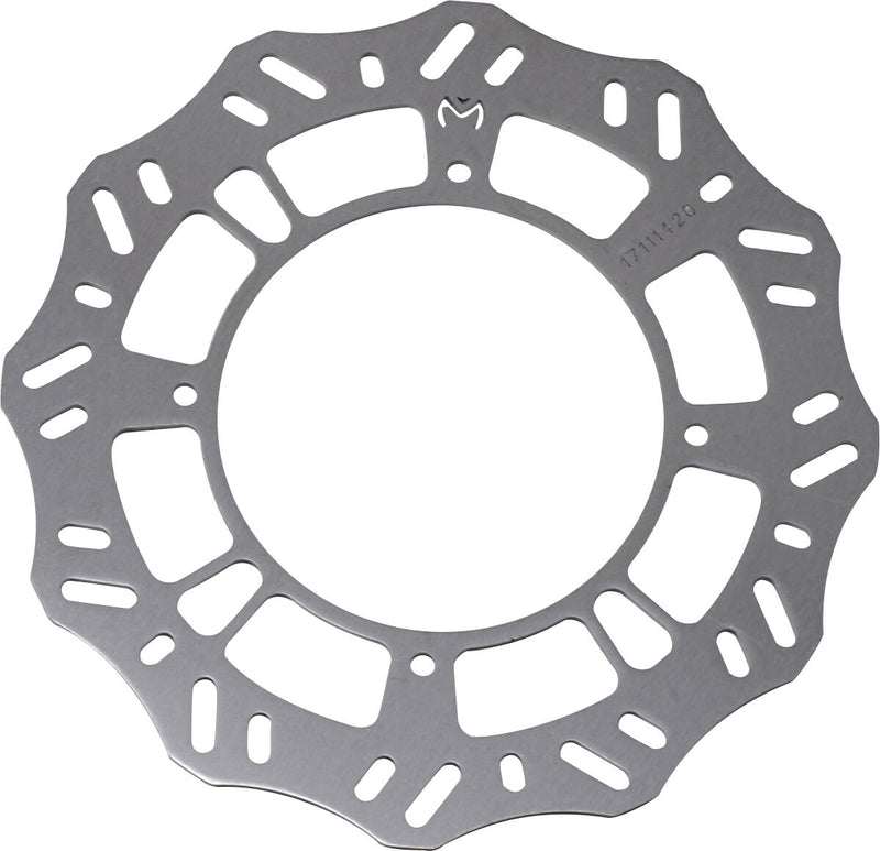 Moose Offroad Hard-parts Standard Brake Rotor - Rear, One Piece (Fixed) - 1711-RR-HOND02