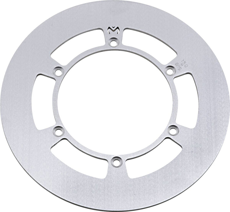 Moose Offroad Hard-parts Solid Rear Rotor - One Piece (Fixed) - 150-068S