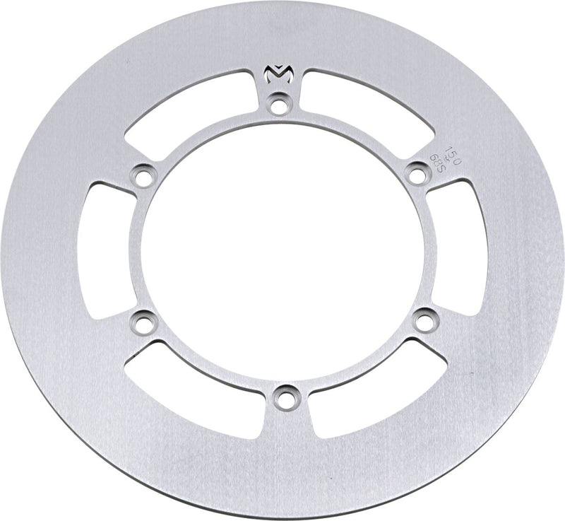 Moose Offroad Hard-parts Solid Rear Rotor - One Piece (Fixed) - 150-068S