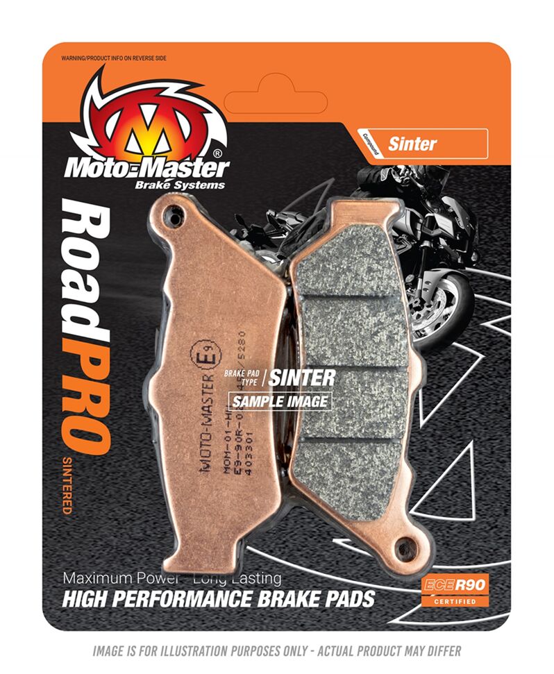 Moto-Master RoadPRO Sinder Brake Pad Front - Sintered Metal - 416701