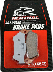 RENTHAL RC-1 Works Brake Pads - Front, Sintered Metal - BP-107