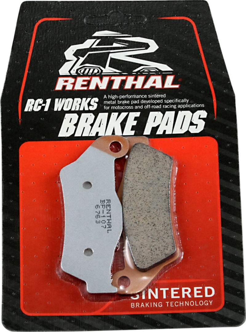 RENTHAL RC-1 Works Brake Pads - Front, Sintered Metal - BP-107