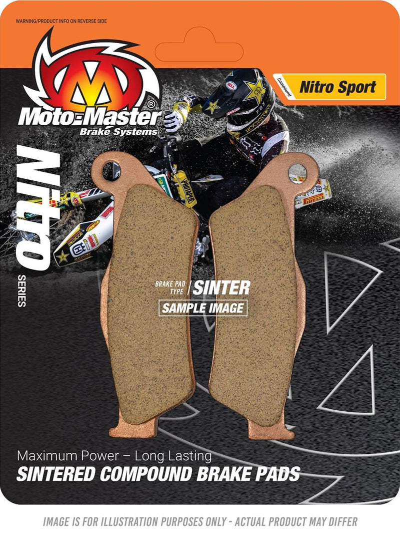 Moto-Master Nitro Sport Brake Pads - Sintered Metal - 93022