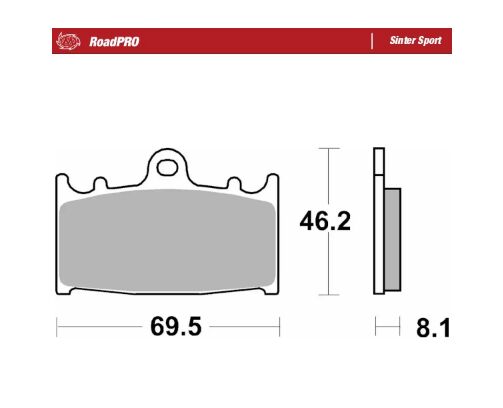 Moto-Master RoadPro Sinter Sport - Sintered Metal - 402705