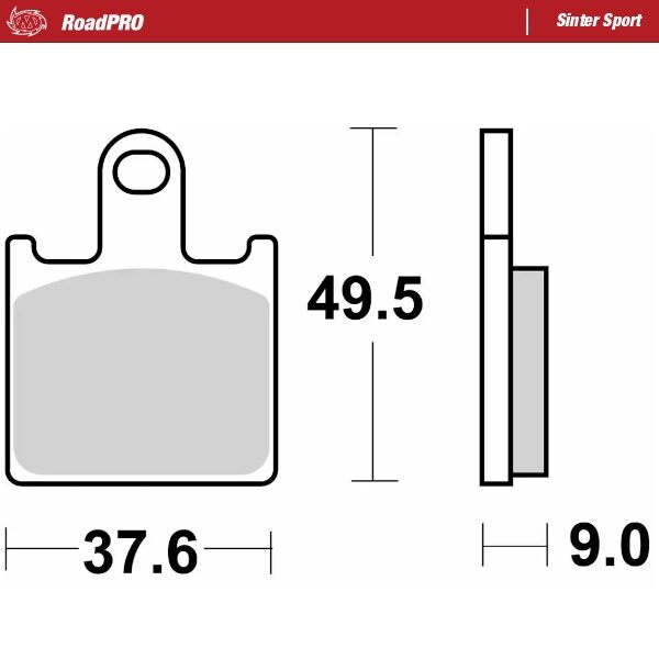 Moto-Master RoadPro Sinter Sport - Sintered Metal - 406805