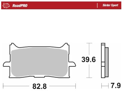 Moto-Master RoadPro Sinter Sport - Sintered Metal - 412705