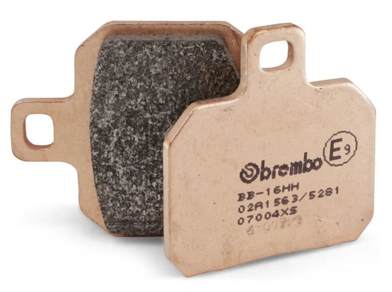 Brembo BRAKE PAD SINTER XS PRIME LINE - Front, Rear, Sintered Metal - 07004XS