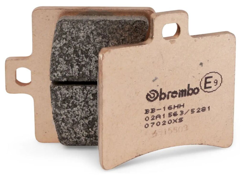 Brembo BRAKE PAD SINTER XS PRIME LINE - Front, Rear, Sintered Metal - 07020XS