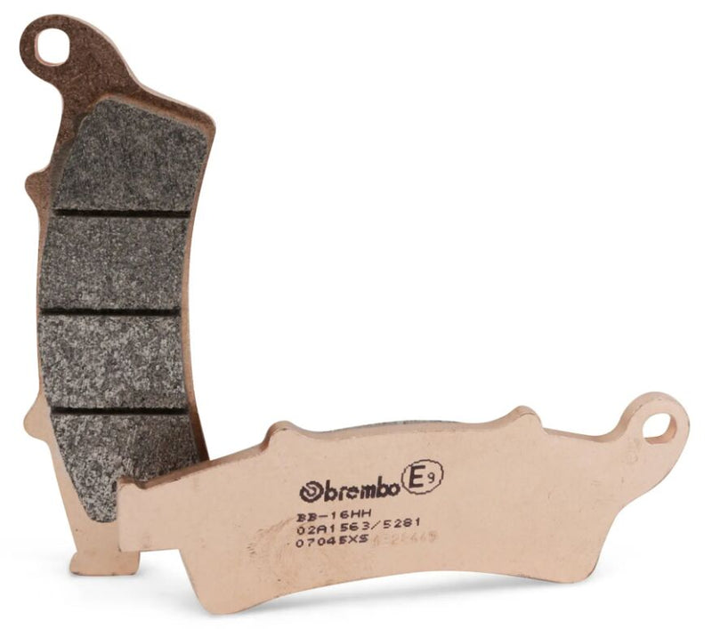 Brembo BRAKE PAD SINTER XS PRIME LINE - Front, Rear, Sintered Metal - 07045XS