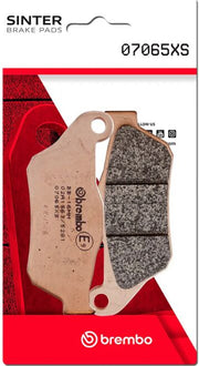 Brembo BRAKE PAD SINTER XS PRIME LINE - Front, Rear, Sintered Metal - 07065XS