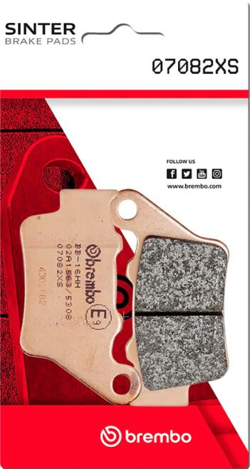 Brembo BRAKE PAD SINTER XS PRIME LINE - Sintered Metal - 07082XS