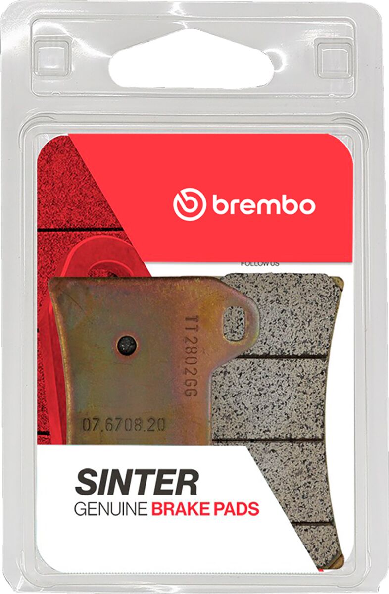 Brembo PRIME Sinter Genuine Brake Pads - Front, Sintered Metal - 07BB1973