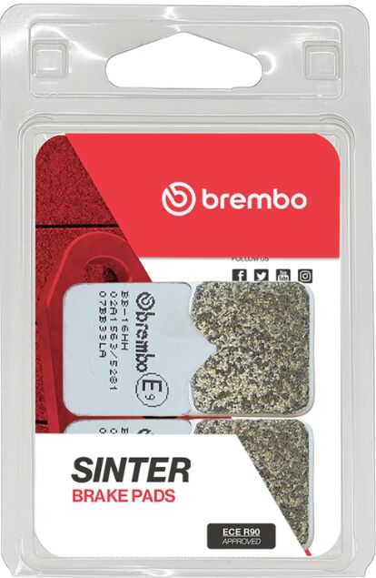 Brembo BRAKE PAD SINTER LA PRIME LINE - Sintered Metal - 07BB33LA