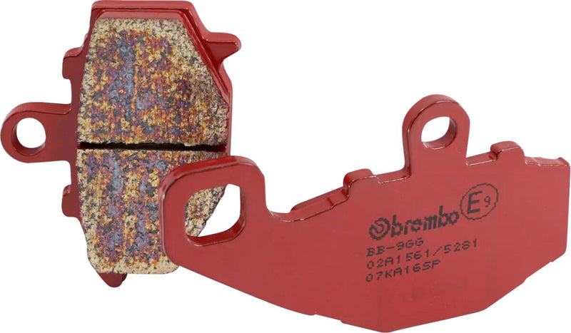 Brembo PRIME Sinter SP Brake Pads - Rear, Rear Left, Sintered Metal - 07KA16SP