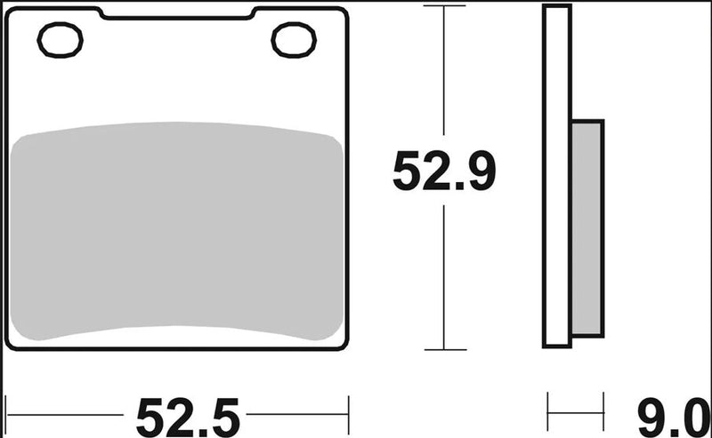 Brembo BRAKE PAD SINTER SP PRIME LINE - Sintered Metal - 07KS05SP
