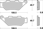 Brembo BRAKE PAD SINTER SA PRIME LINE - Sintered Metal - 07KS07SA
