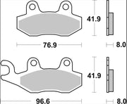 Brembo BRAKE PAD SINTER SD OFFROAD PRIME LINE - Sintered Metal - 07SU12SD