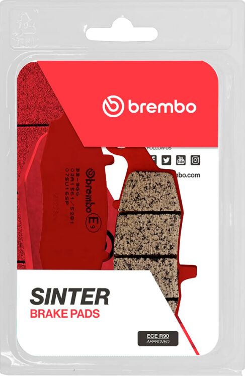 Brembo BRAKE PAD SINTER SP PRIME LINE - Sintered Metal - 07SU16SP