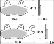 Brembo BRAKE PAD SINTER LA PRIME LINE - Sintered Metal - 07YA22LA