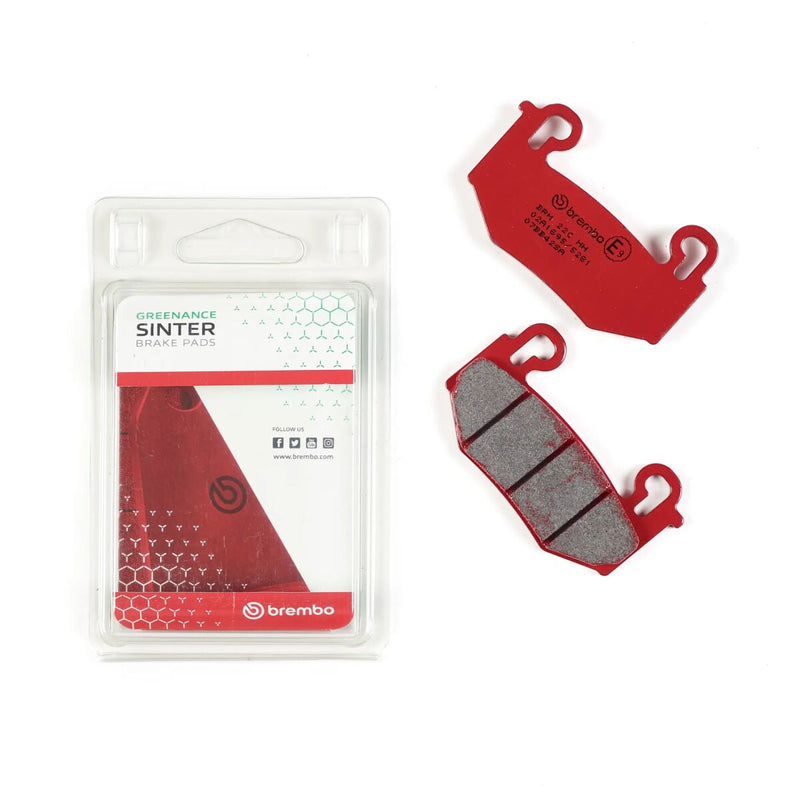 Brembo BRAKE PAD SINTER SA PRIME LINE - Front, Sintered Metal - 07BB42SA