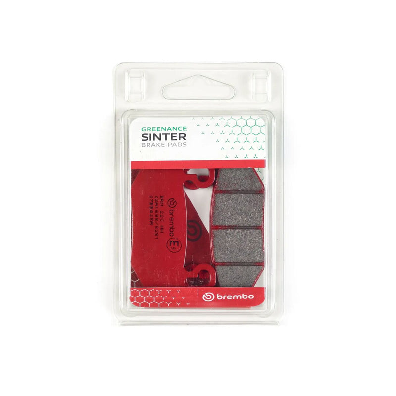 Brembo BRAKE PAD SINTER SA PRIME LINE - Front, Sintered Metal - 07BB42SA