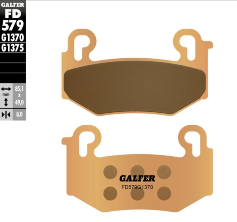 Galfer HH Sintered Brake Pads - Sintered Metal - FD579G1370