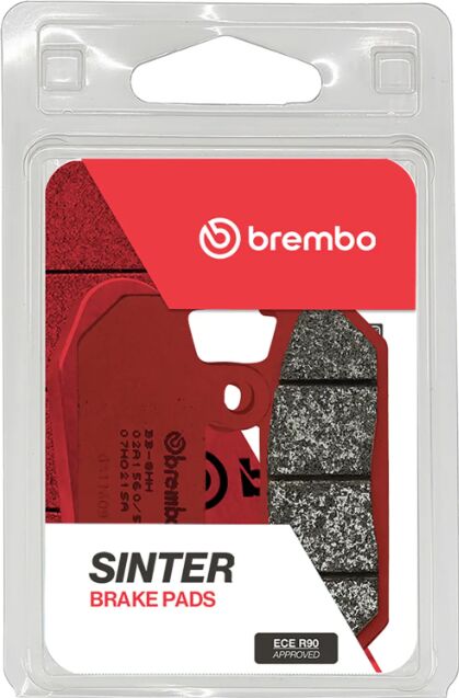Brembo BRAKE PAD SINTER SA PRIME LINE - Front, Sintered Metal - 07HO21SA