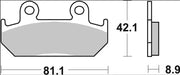 Brembo BRAKE PAD SINTER SA PRIME LINE - Front, Sintered Metal - 07HO21SA