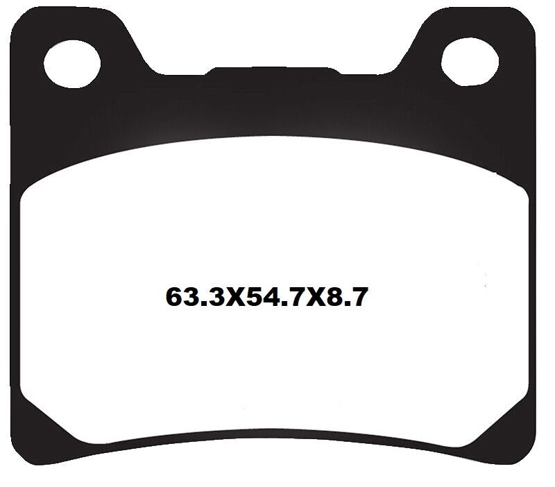 Moto-Master Ceramic Brake Pads - 401804
