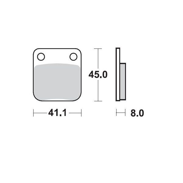 Moto-Master Ceramic Brake Pads - 409204