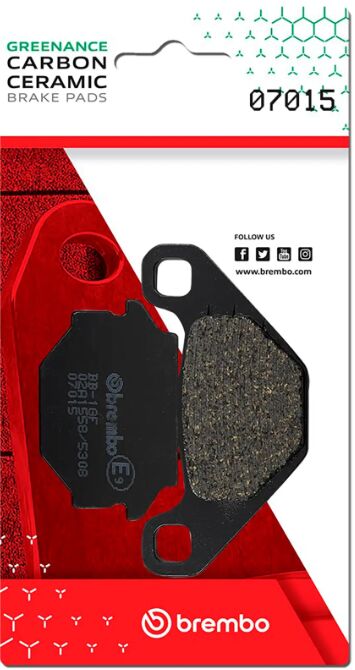 Brembo BRAKE PAD GENUINE CARBON CERAMIC PRIME LINE - 07015
