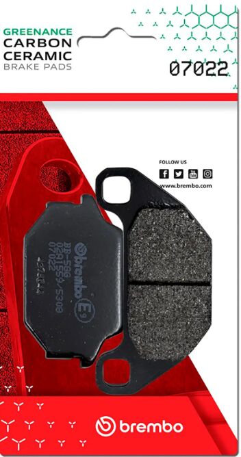 Brembo BRAKE PAD GENUINE CARBON CERAMIC PRIME LINE - 07022