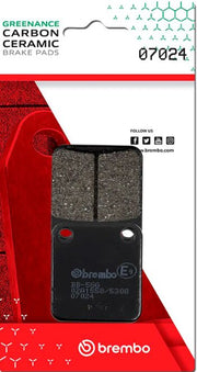 Brembo BRAKE PAD GENUINE CARBON CERAMIC PRIME LINE - 07024