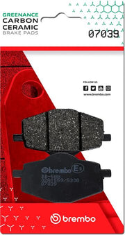 Brembo BRAKE PAD GENUINE CARBON CERAMIC PRIME LINE - 07039