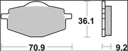 Brembo BRAKE PAD GENUINE CARBON CERAMIC PRIME LINE - 07039