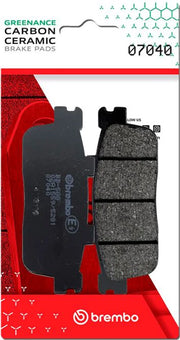 Brembo BRAKE PAD GENUINE CARBON CERAMIC PRIME LINE - 07040