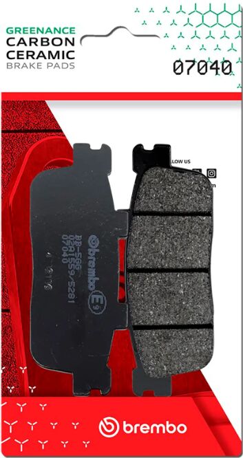 Brembo BRAKE PAD GENUINE CARBON CERAMIC PRIME LINE - 07040