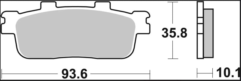 Brembo BRAKE PAD GENUINE CARBON CERAMIC PRIME LINE - 07040